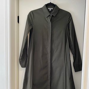 COS, high/low shirt dress